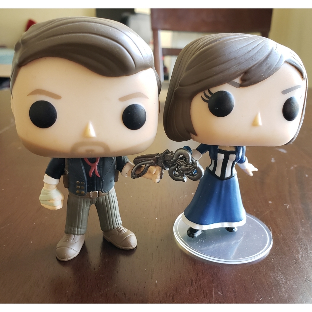 Booker and Elizabeth Funko pop Figures